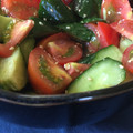 ドーシタトースター's cooksnap of when they made きゅうりとトマトの中華マリネ.
