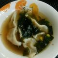 M130018's cooksnap of when they made 隠し味あり～♪な、餃子のスープ☆.