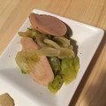 パフェうさこ♪'s cooksnap of when they made *魚肉ソーセージとレタスの中華風蒸し*.