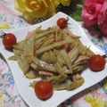 miyuki12's cooksnap of when they made ごぼうとベーコーンチーズでおつまみおかず.