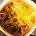 nishimo's cooksnap of when they made 牛丼.