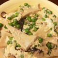 pokacchi's cooksnap of when they made 高野豆腐とえんどう豆の卵とじ.