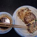 kyolochan's cooksnap of when they made ヘルシー♡小麦粉を使ない豆腐のチヂミ.
