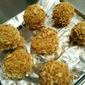 mikyapp's cooksnap of when they made 超簡単＊揚げない＊おからカレーコロッケ.