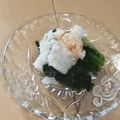 きらり流れ星's cooksnap of when they made ほうれん草の塩レモン入りおろしのせ.