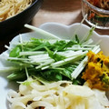 kokia5211's cooksnap of when they made もやしと水菜の付け合せ☆.