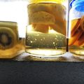 mocochop's cooksnap of when they made 苺とパインのフルーツビネガー　果実酢.