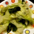 サトモユリア's cooksnap of when they made ほうれん草とレタスの和風サラダ☆.