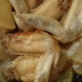 gaia7's cooksnap of when they made 噛むカム 鳥手羽先と大根の煮物.