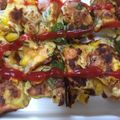 いのゆです's cooksnap of when they made 離乳食後期・完了期～なんちゃってピザ☆.
