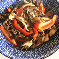 あおまんjapan's cooksnap of when they made 牛肉と舞茸、パプリカのオイスター炒め.