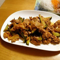 komutatata's cooksnap of when they made 豚肉とキムチの炒め物.