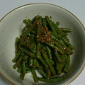 クックNIDMB2☆'s cooksnap of when they made 十六ささげのゴマ和え.