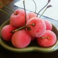 ひなたこやき's cooksnap of when they made 凍らせたさくらんぼ.