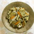 ☆Rokko☆'s cooksnap of when they made 根菜と大蒜で元気モリモリ和風パスタ.