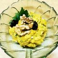 cocoりえ's cooksnap of when they made かぼちゃサラダ♪ 胡桃のっけ.