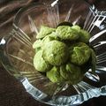 KRハレアイナ's cooksnap of when they made 焼き菓子☆抹茶メレンゲ.