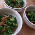 ルリナ's cooksnap of when they made :*:･なめことおくらの涼な小付け*:･.