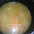 クックZ8J4H4☆'s cooksnap of when they made ほうれん草と大根とさつま揚げのお味噌汁♪.