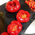 それいゆ★'s cooksnap of when they made 気持ちいいー♥ピーマンのヘタと種の取り方.