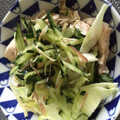 105♡'s cooksnap of when they made みょうが&きゅうりのさっぱりサラダ.