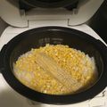 クック7MCOGH☆'s cooksnap of when they made 簡単美味　とうもろこしで甘い炊き込みご飯.