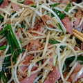 みっぽー0307's cooksnap of when they made もやしの焼豚炒め♡簡単♡副菜.