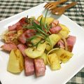 まゆこ．Ｍ's cooksnap of when they made ✿じゃがいものローズマリー炒め✿.
