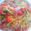 coco0314's cooksnap of when they made トマトとブロッコリーのクリームパスタ☆.