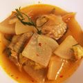 fuyurera's cooksnap of when they made 手羽元と根菜のボーンブロススープ.