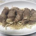 クックI6NLMD☆'s cooksnap of when they made 簡単！フライパンde肉巻き餃子.