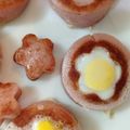 HAmom's cooksnap of when they made うずらの卵で☆ ちっちゃぃハムエッグ♪.