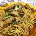 まもくるりん's cooksnap of when they made 簡単！こく旨！焼き肉のタレで牛肉焼きそば.