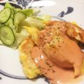 naka8315's cooksnap of when they made 鶏むね肉のピカタ☆オーロラソース掛け.