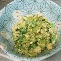 もぐ・ω・くま's cooksnap of when they made 蕪（大根）の葉の卵炒め.