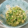 もぐ・ω・くま's cooksnap of when they made 蕪（大根）の葉の卵炒め.