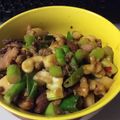 あやきちりん's cooksnap of when they made ビールにあう！鶏胸肉とナッツのピリ辛炒め.