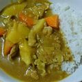 nokomori's cooksnap of when they made 懐かし♪の給食カレー.