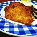 inyako's cooksnap of when they made 鶏むね肉のエスカロップ（カツレツ）.