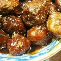 ｱｲﾗﾌﾞｽｲｰﾂ's cooksnap of when they made 中華風肉団子の甘酢あん.