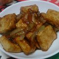 xmaooooxx's cooksnap of when they made ◎豆腐のショウガ焼き◎.