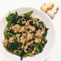 ごん☺︎'s cooksnap of when they made ✿ほうれん草のごま酢ツナ和え✿.