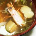 ntkDX's cooksnap of when they made トロッと濃厚！海老の頭の醤油汁☆.