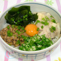 はやみちゃん's cooksnap of when they made 早うま♪しゃくしゃくねばとろ丼.