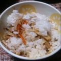 くみぽ's cooksnap of when they made ☆簡単！おこわみたい！鳥ごぼう混ぜご飯☆.