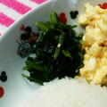 るらちゃん's cooksnap of when they made ☆ほうれん草の海苔ゴマ和え☆.