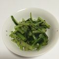 がばちょ23's cooksnap of when they made 小松菜のゆかりナムル.