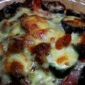 rikazou81's cooksnap of when they made ズッキーニとナスとコンビーフのチーズ焼き.
