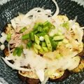 chiko87's cooksnap of when they made フライパンで焼き茄子のツナマヨおろし添え.