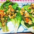 あきむつ♪'s cooksnap of when they made 残り野菜で☆サンチュの野菜巻き.